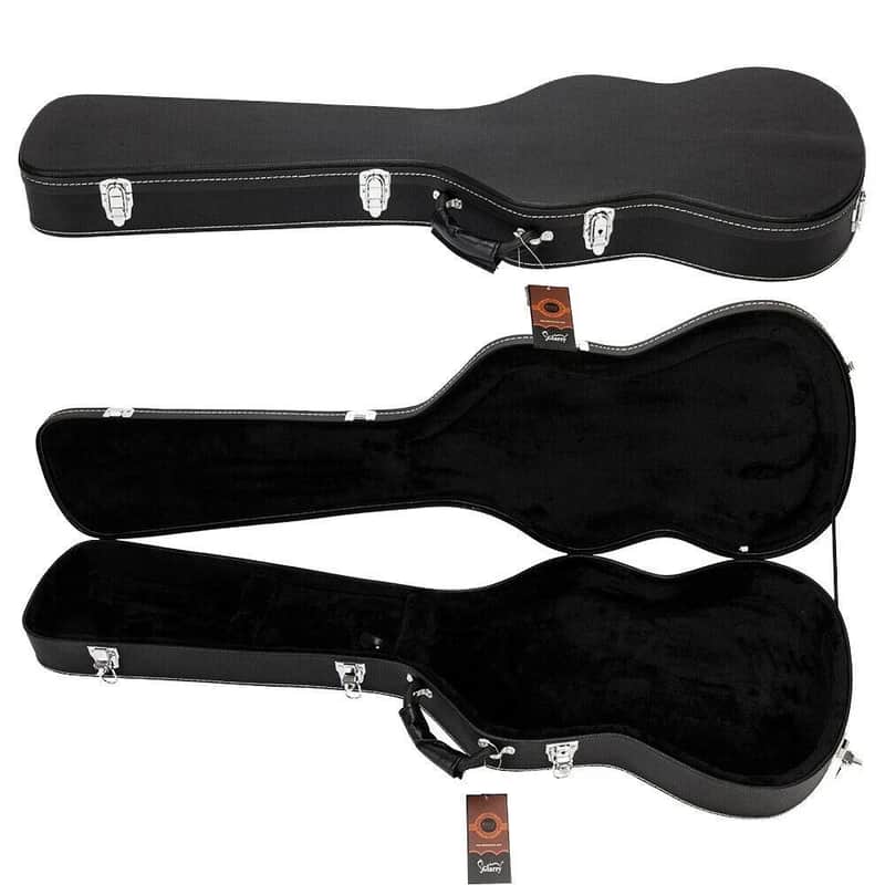 New Bass Guitar Hard Case Standard Electric Bass Guitars Hardshell Case With Keys image 1