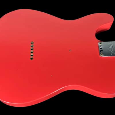 2024 Fender Telecaster 1955 Custom Shop '55 Reissue Tele Journeyman Relic ~ Faded Fiesta Red image 3