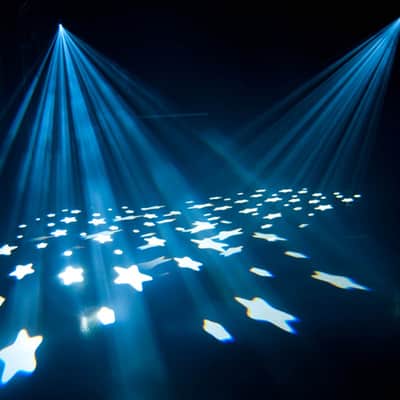 Eliminator Lighting IKON PROFILE PLUS GOBO Projector Light w Stand & Remote Control image 6