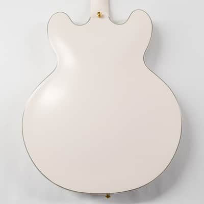 Epiphone Emily Wolfe "White Wolfe" Sheraton Semi-Hollow Electric Guitar - Aged Bone White image 9