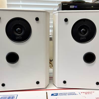 Polk Audio FX300I Dipole Bipole Speakers w/ Mounting Brackets Tested SEE VIDEO image 4