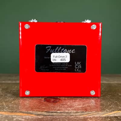 Fulltone Full-Drive 2 V2 2018 - Present - Red image 3