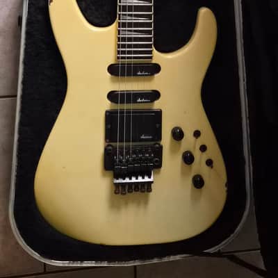 Charvel Model 6 HSS with Rosewood Fretboard 1986 - 1989 - Pearl White image 1