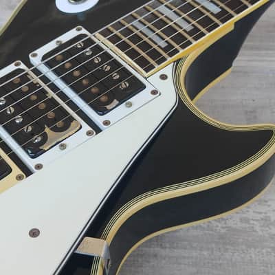 1978 Greco Japan EG-600PB Les Paul Custom Black Beauty (Ebony) image 3