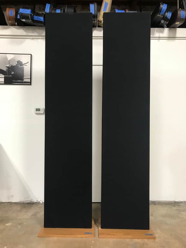 Vintage Acoustat Model 2 Two Electrostatic Panel Speakers MK-121-B image 1