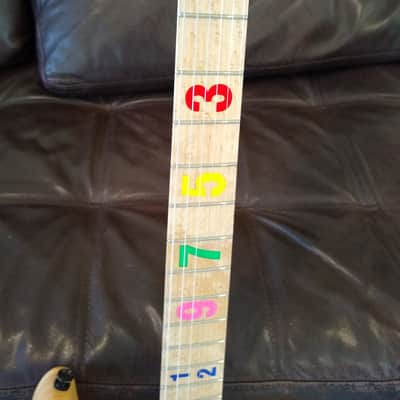 Kiesel JB24 Jason Becker Tribute Numbers Guitar Natural image 11