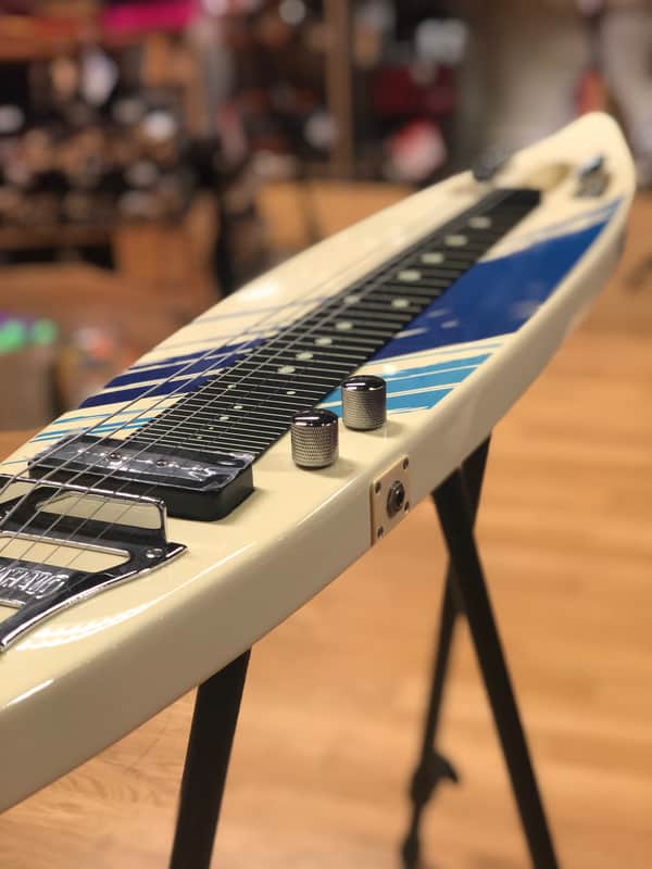 Mahalo Lap Steel Guitar with Pickup, Surfboard image 1