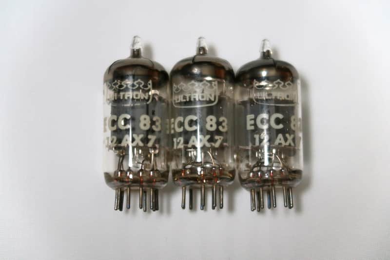 Ultron Quantity 3, Bel Indian Mullard 12AX7 ECC83 Amplitrex Tested image 1