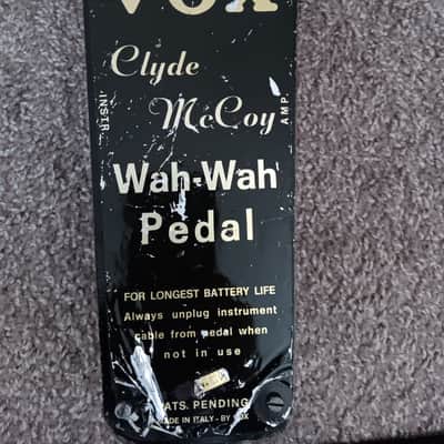 Vox Clyde McCoy Wah-Wah 1967 - Black / Chrome image 1