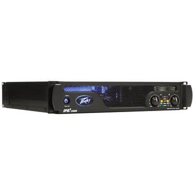 Peavey IPR2 5000 Power Amplifier Bundle with 2x 20ft Pig Hog Black Woven Instrument Cables and Polishing Cloth – 2-Channel Lightweight Professional Audio Amp image 5