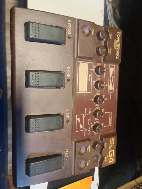 Korg ToneWorks G4 Rotary Speaker Simulator 2000s - Brown image 1