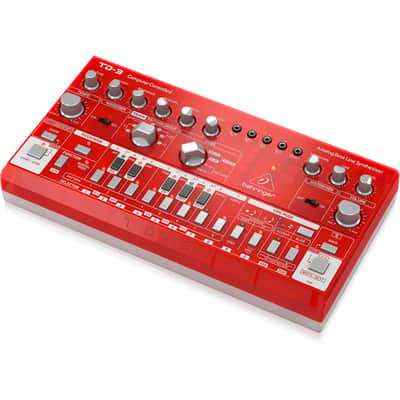 BEHRINGER - SINTETIZADOR BAJO TD-3-SB (ROJO FRESA) image 4