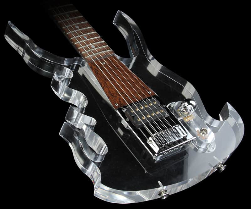 Fedden Mutilator Bullet Resistant Electric Guitar Acrylic imagen 1