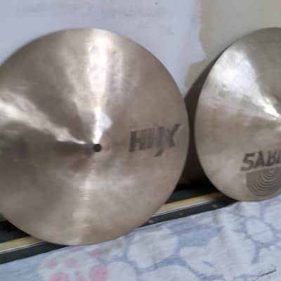 Sabian 13" HHX Groove Hi-Hat Cymbals (Pair) 2001 - Present - Natural image 2