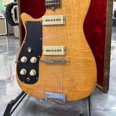 1961 Carvin SBG-3 Lefty - Natural w/ case - Left Handed image 2
