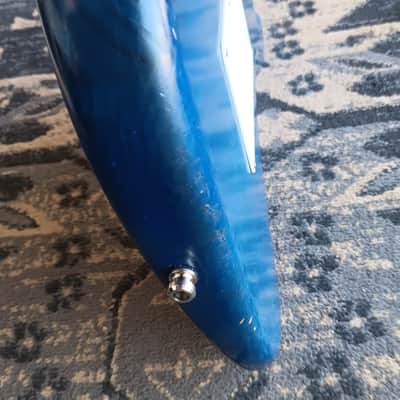 Fender Highway One Stratocaster with Rosewood Fretboard 2003 - Sapphire Blue Transparent image 16