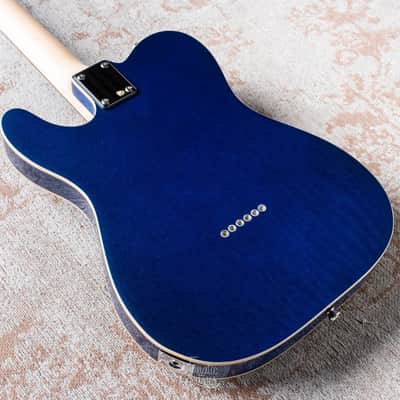 Bacchus Universe Series Tele Double Binding - Dark Blue | Reverb