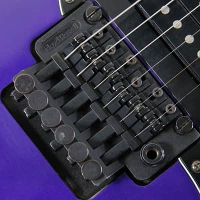 Squier Contemporary Stratocaster HSS with Floyd Rose 1989 Metallic Purple image 13