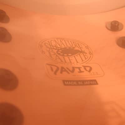 Tama David Silveria (Korn) Signature Snare Drum, DS1465 Piano Black with Black Nickel Hardware image 4
