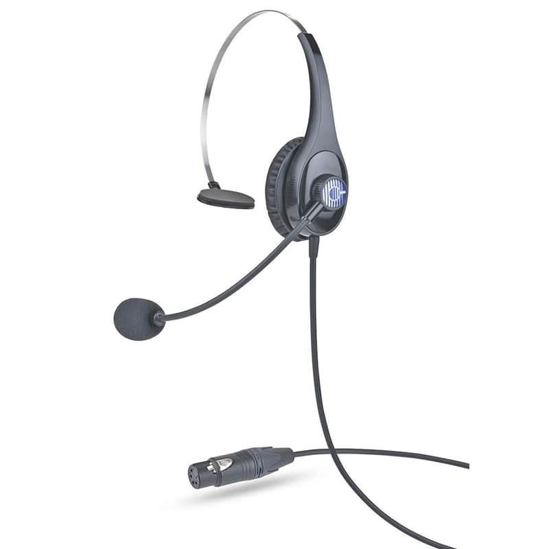 Clear-Com CC-28-X4 - Single-Ear Intercom Headset with XLR4F Connector image 1