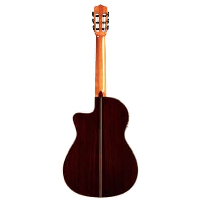 Cordoba Fusion 12 Cutaway A/E Nylon String Guitar - Rose II - B-Stock image 8