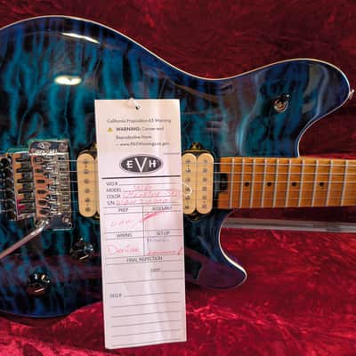 EVH Wolfgang Special 2021 - Blue Clorine Burst image 13