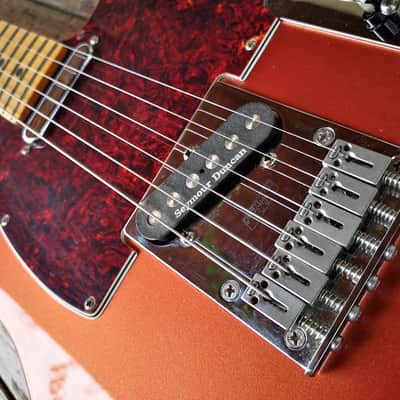 2021 Fender Player Plus Telecaster w/ Maple Fretboard and Fishman Piezo Bridge - Aged Candy Apple Red image 2