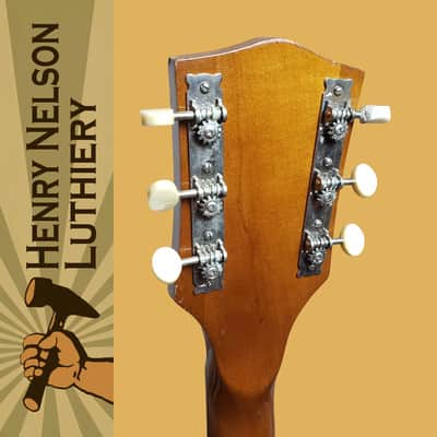 1960s Kay 6100 Grand Concert Penncrest: Bolt Neck All Solid Woods: PRO Luthier Restoration image 9