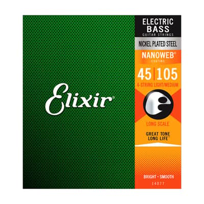 14077 Nanoweb 45/105 Bass Medium Elixir image 7