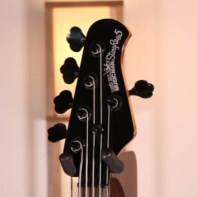 MusicMan Stingray Special 5 Strings HH - Ebony Fingerboard, Smoked Chrome image 15