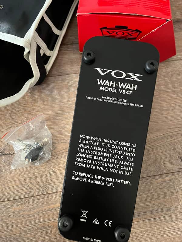 Vox V847 Wah True bypass image 1
