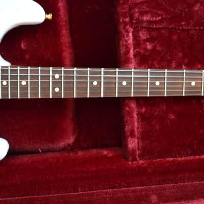 Custom Build Strat-Style P90-S-P90 Guitar - Transparent White image 3