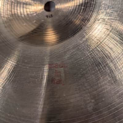 Sabian B20 14" Hihats 1980s image 14