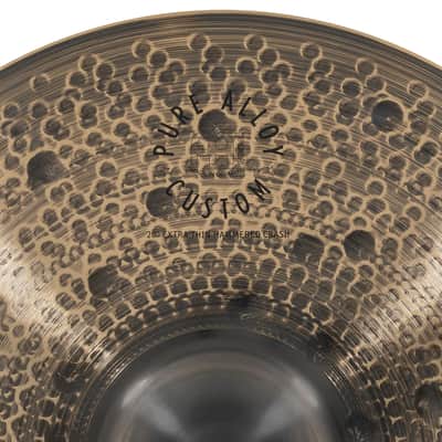 Meinl 20" Pure Alloy Custom PAC20ETHC Extra Thin Hammered Crash image 4
