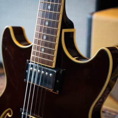Ibanez AM73 Artcore – Transparent Brown – 2002–2007 – Very Good Condition image 6