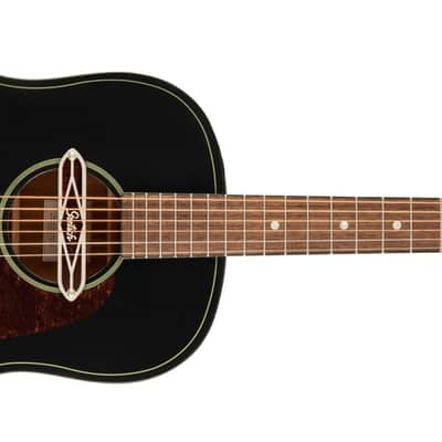 SPECIAL ORDER! Gretsch Deltoluxe Dreadnought Acoustic Guitar in Black top finish image 3