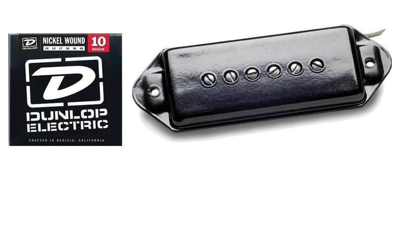 Seymour Duncan Antiquity P90 Dog Ear Black Bridge Pickup P-90 ( 1 STRING SET ) image 1