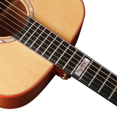 Natasha OM4 - Sitka Spruce and Mahogany Acoustic Guitar 2023 - Gloss image 6
