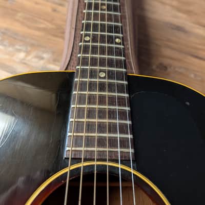 Gibson LG-1 Acoustic Guitar 00 Size 1964 Sunburst Great Condition W/OSSC image 10