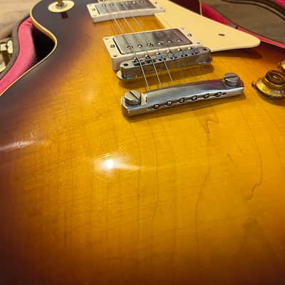 Gibson Custom Shop '58 Les Paul Standard Reissue 2019 - Present - Bourbon Burst Gloss image 9