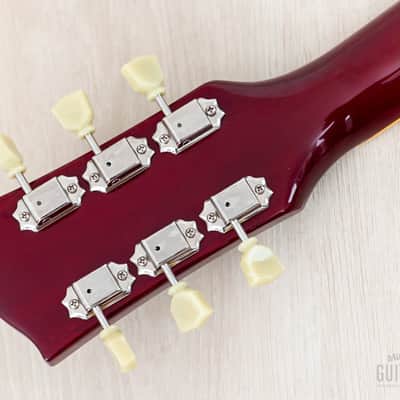 1982 Burny Super Grade RLG-50 '59 Model Burst Standard Birdseye Maple Top w/ Case image 5
