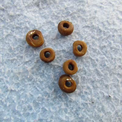 Vintage Fender Stratocaster Rubber Pickup Spacers Vintage Rubber Tubing For Fender Stratocaster Pickups image 1