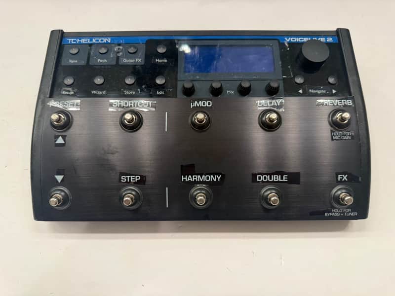 TC Helicon Voice Live 2 Vocal Voicelive Multi Effects Processor Pedal + PSU image 1
