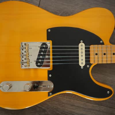 Fender Vintera '50s Telecaster Partscaster Strat Pickup 4 way Series Butterscotch Blonde image 2