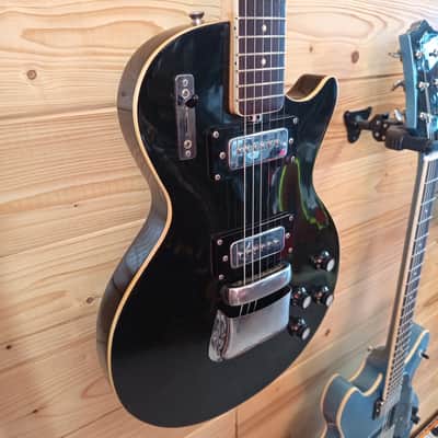 Eko Kiwi Les Paul style - 1970s Black - Made in Italy image 4