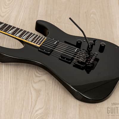 1990s Grover Jackson Soloist Custom HH Metallic Black, Japan image 8
