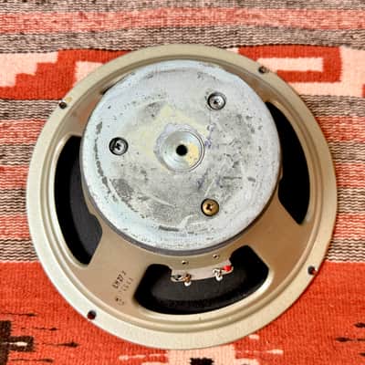 1978 Rola Celestion G12 H 12" Guitar Speaker G12H 1970's Vintage Creamback-Greenback image 5
