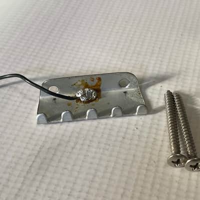 1990's Fender USA Eric Clapton Signature Stratocaster 6 Post Chrome Tremolo Bridge & Arm image 2
