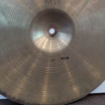 Sabian AA 14" Regular Hats 1980s image 16