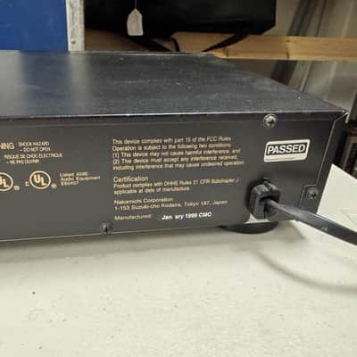 Nakamichi MB-10 mb10 5 Disc MusicBank CD Changer Player 1999 - Local Pickup Only image 12